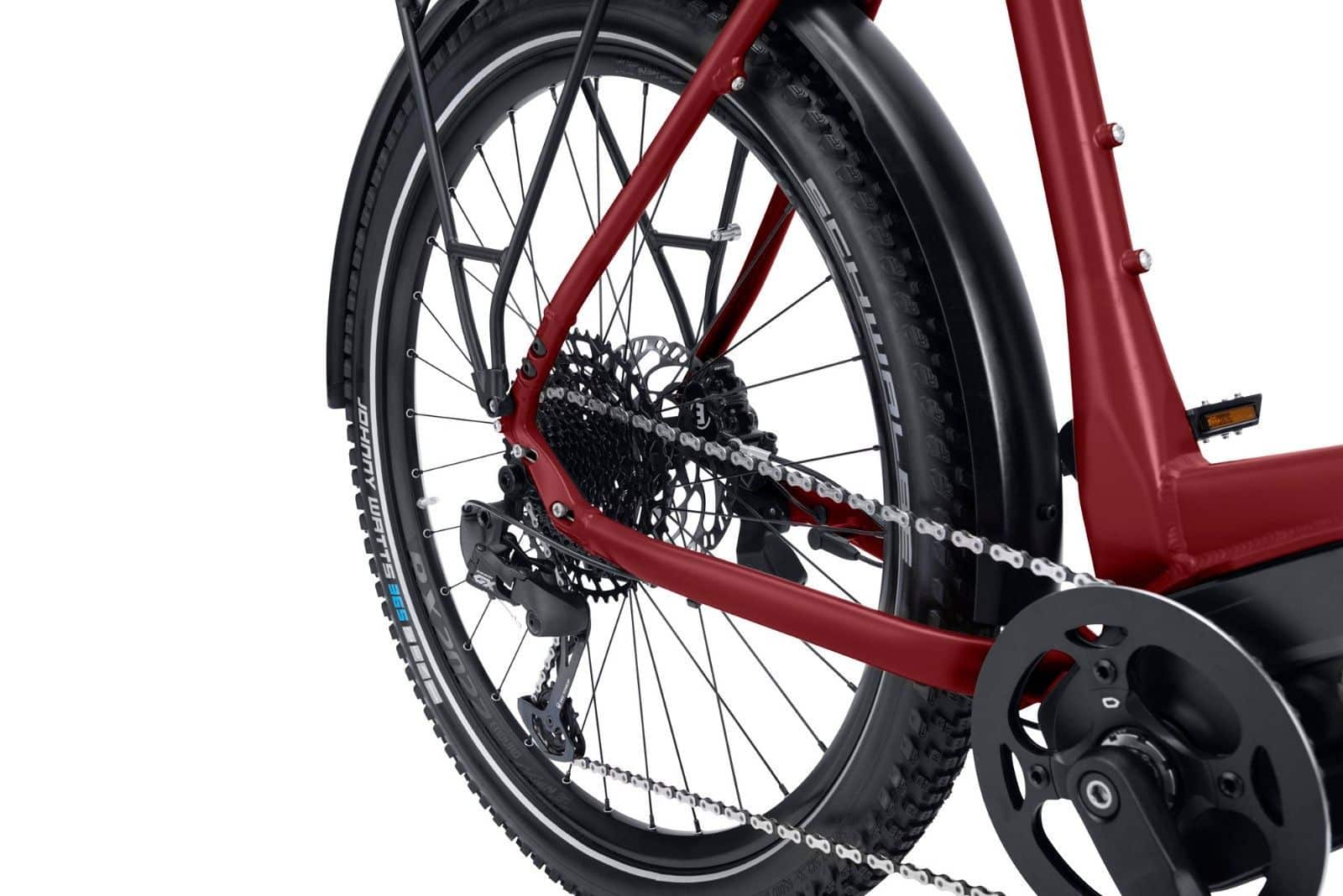 Fahrzeugabbildung WALDBIKE Tilia E-City/E-Trekking 2024 - Gr. S - red