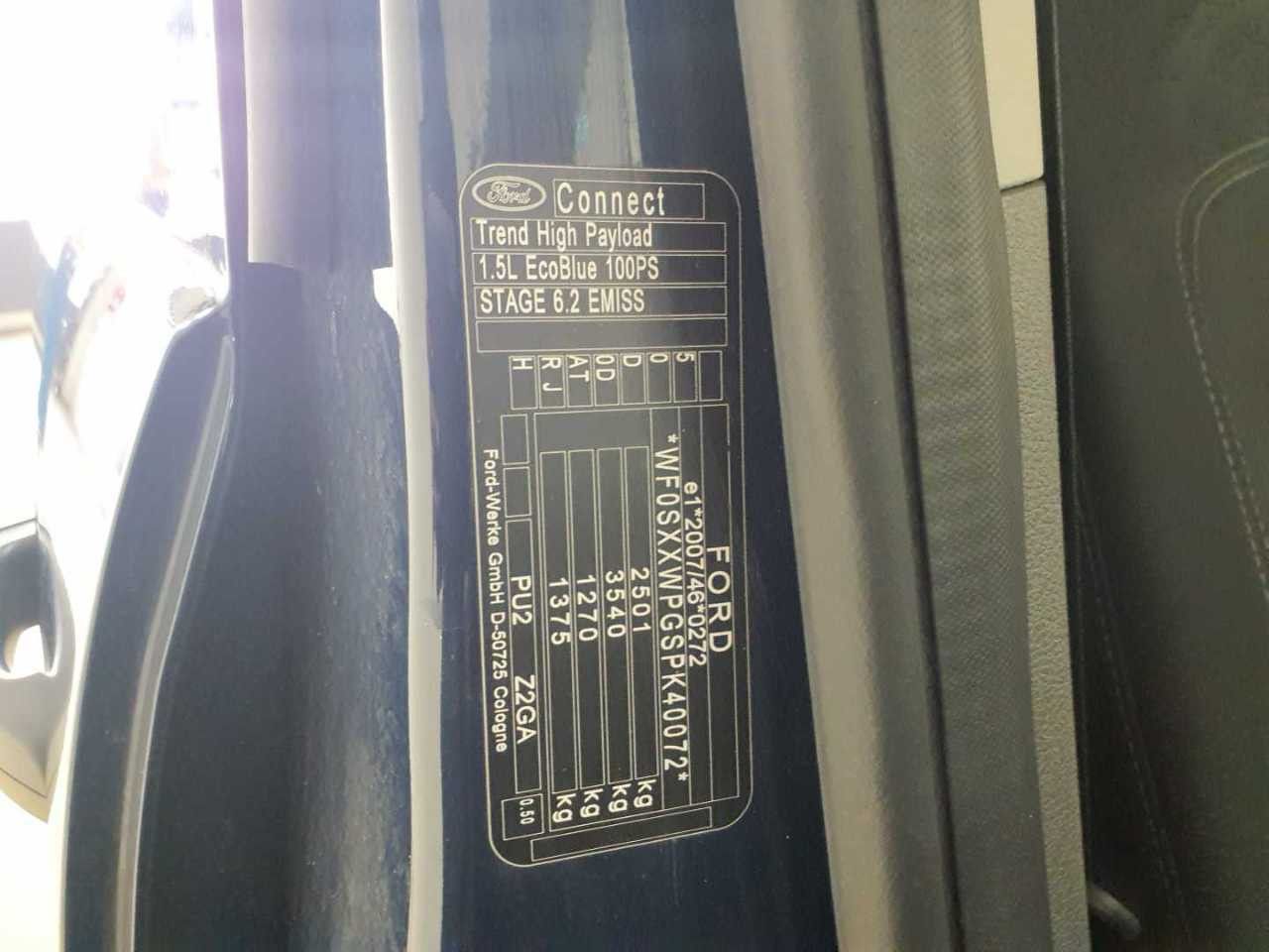 Fahrzeugabbildung Ford Transit Connect Kasten lang Trend Regalsystem!!!