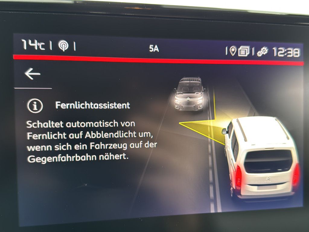 Fahrzeugabbildung Citroën Berlingo MPV Feel M