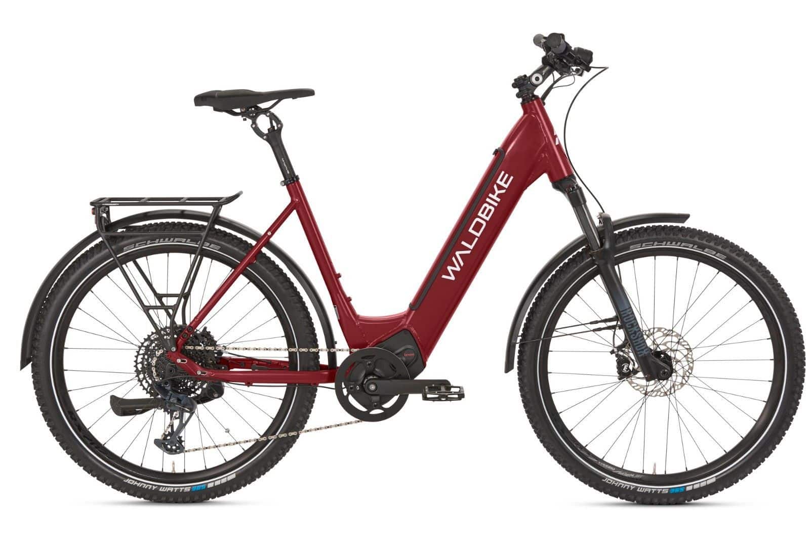 Fahrzeugabbildung WALDBIKE Tilia E-City/E-Trekking 2024 - Gr. S - red