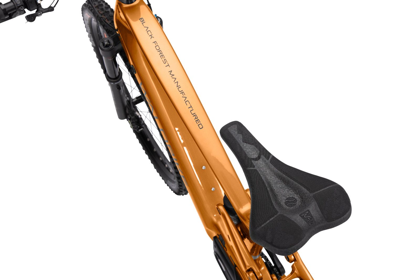 Fahrzeugabbildung WALDBIKE Quercus Carbon Fully 2024 - Gr. M/L - honey gold