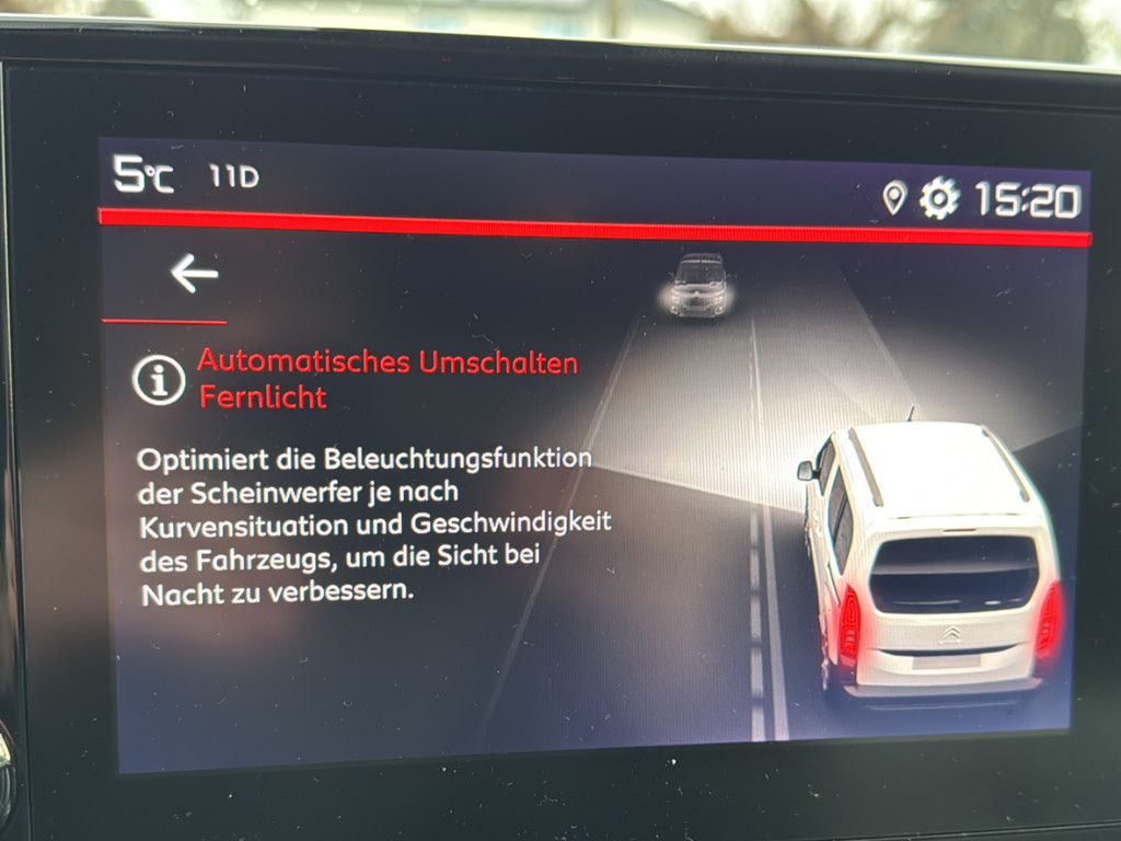 Fahrzeugabbildung Citroën Berlingo MPV Feel M Tempomat Navi Kamera