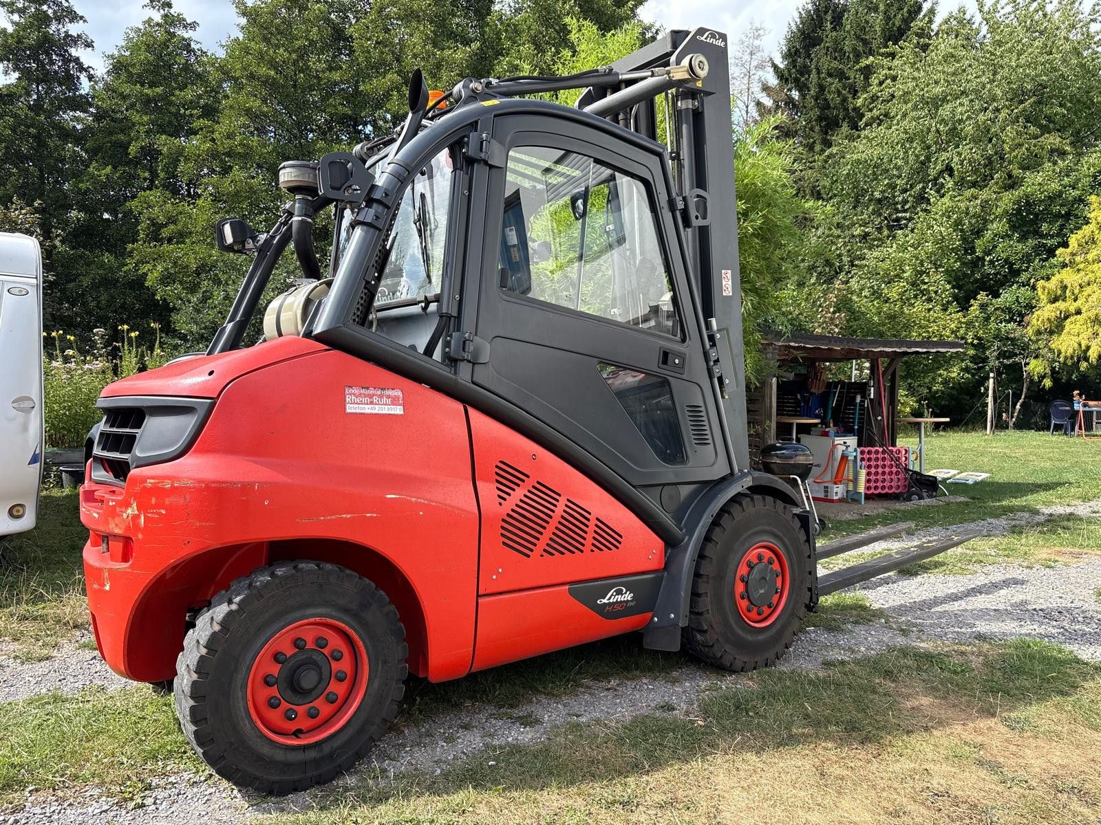 Fahrzeugabbildung Linde H50T-02 | 5t | Triplex 5.000 mm | Nur 8.256h TOP