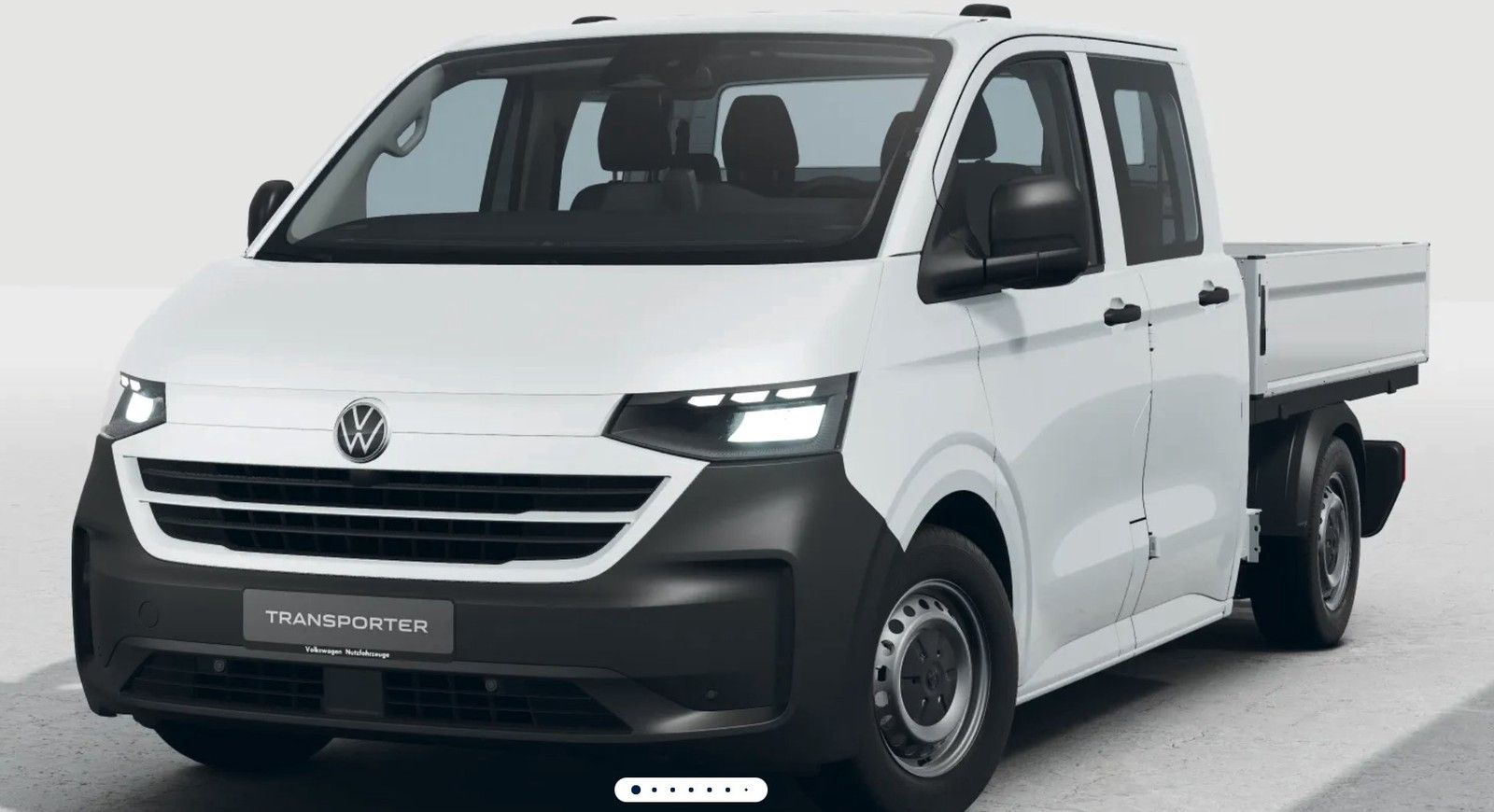 Fahrzeugabbildung Volkswagen DoKa Pritsche 6-Sitzer Aut. AHK