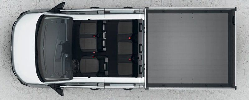 Fahrzeugabbildung Volkswagen DoKa Pritsche 6-Sitzer Aut. AHK