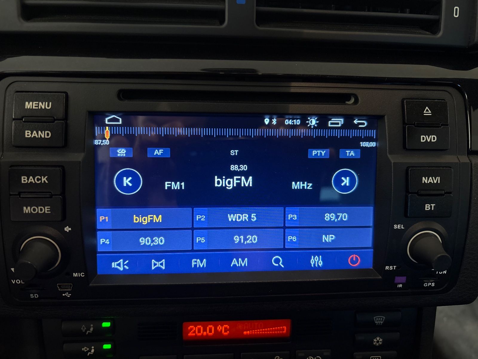 Fahrzeugabbildung BMW 320 Cabrio Navi Xenon Leder Klimaautomatik PDC